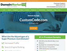 Tablet Screenshot of customcode.com